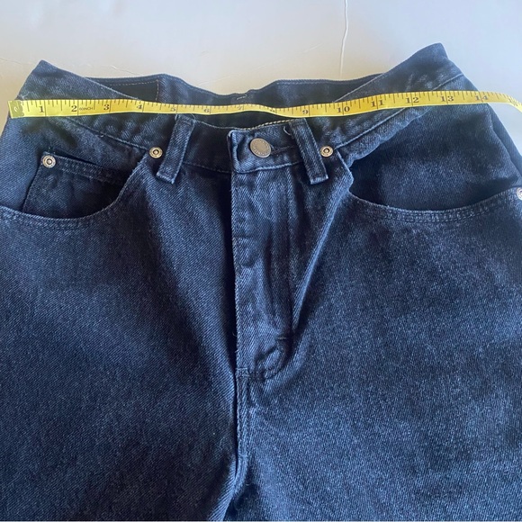 Vintage Wrangler Black Relaxed Fit High-Rise Mom Jeans 30 x 32 - Picture 8 of 10